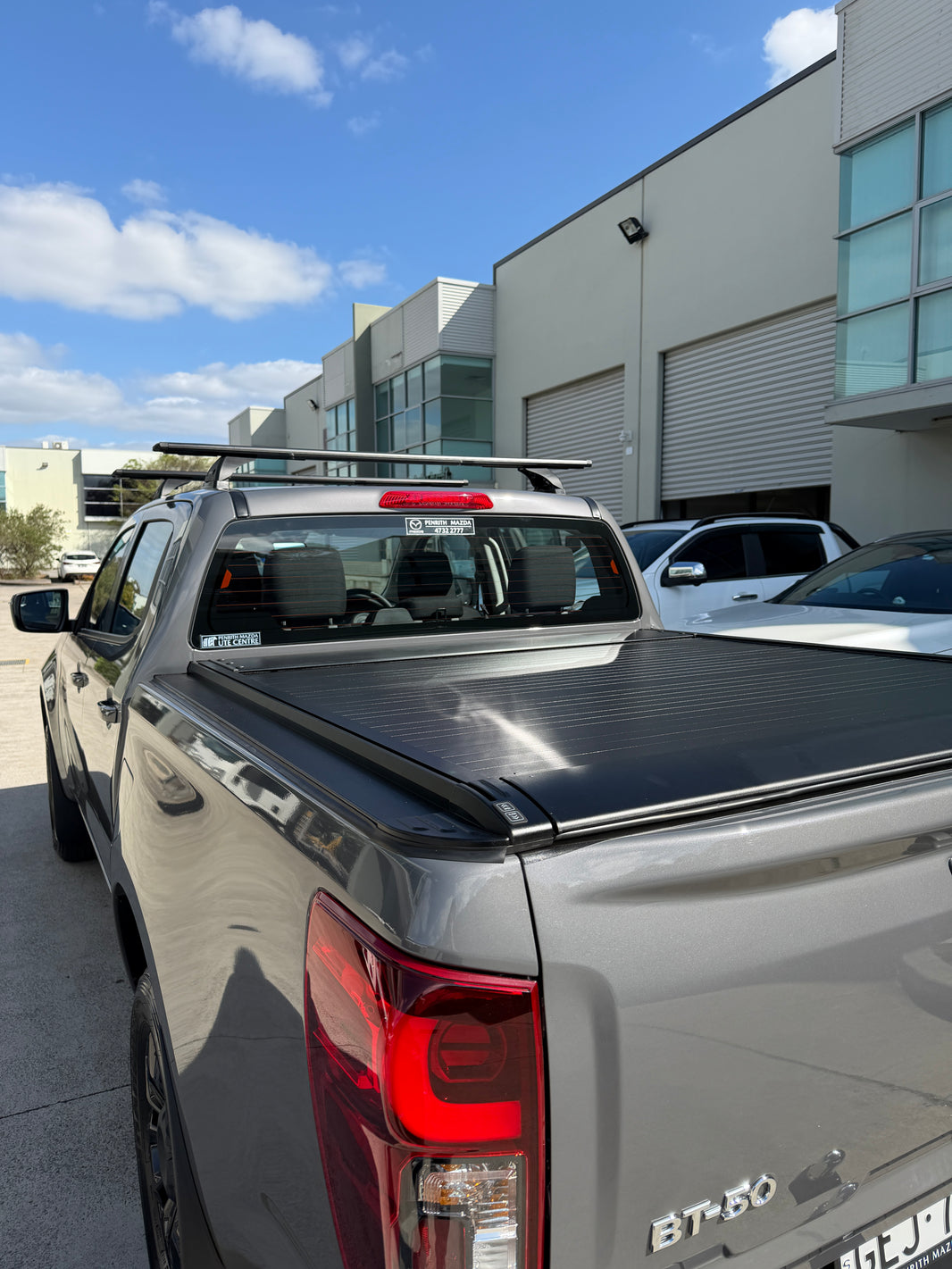 Upgraded Electric Roller Shutter Tonneau Cover for Mazda BT-50 2020-2026 — Aluminium Ute Tub Cover