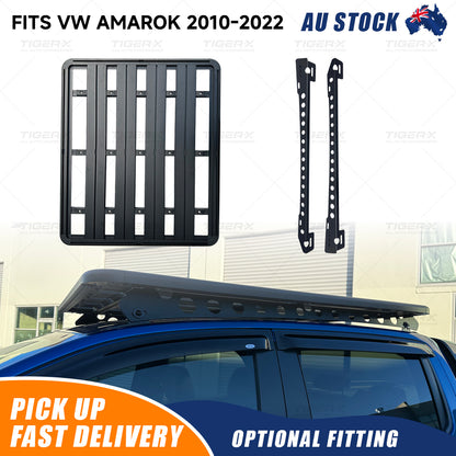 1500mm x 1250mm Aluminum Roof Rack with Backbone for VW Amarok 2010-2022 Dual Cab- T-Xplorer Rack