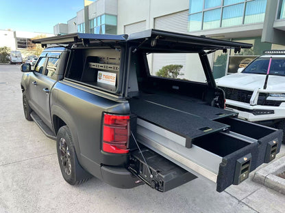 Heavy Duty Aluminium Canopy with Side Storage For BYD Shark 6 2025-2026 — view 12