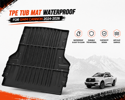 GWM Cannon 2024-2026 Tub Mat Liner