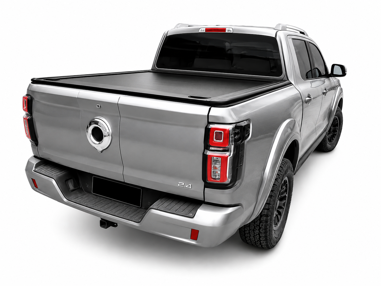 Dual Lock Manual Roller Shutter Tonneau Cover — view 4