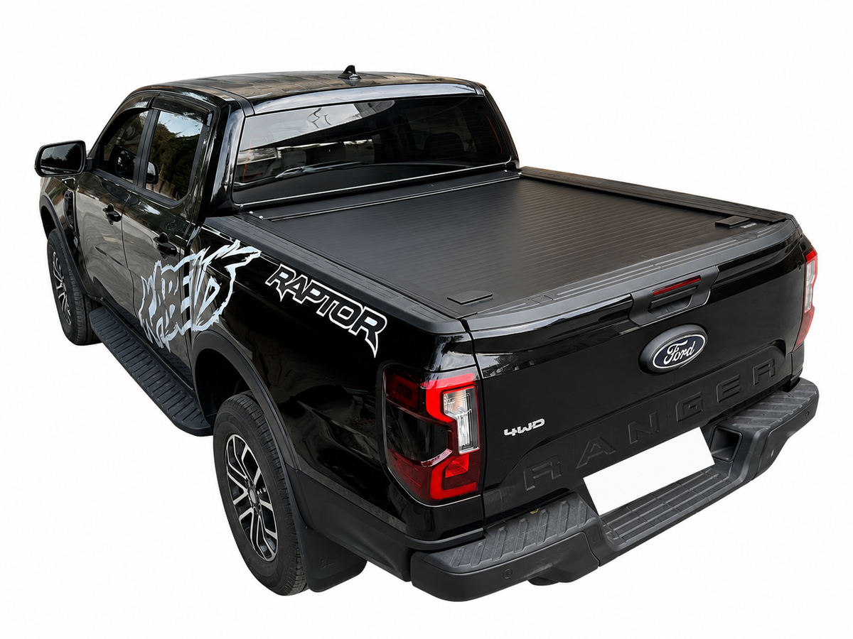 Embedded Manual Roller Shutter Tonneau Cover