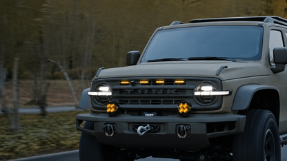 Matte Black Replacement Front Grille to Suit GWM Tank 300 2023+ — view 2