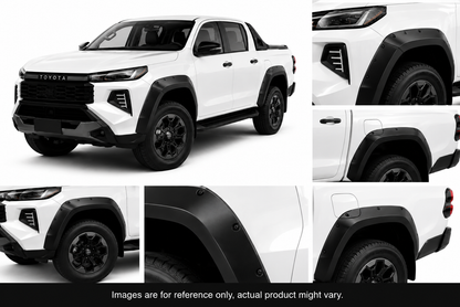 Wide Body Fender Flares to Suit Toyota HiLux 2026+ (N90) Dual Cab