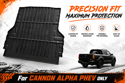 GWM Cannon Alpha 2024-2026 (Diesel & PHEV) Tub Mat Liner — view 2