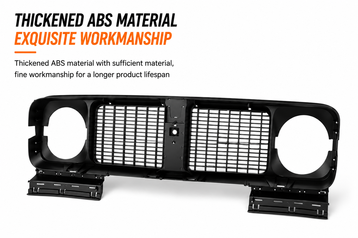 Black Mesh Front Bumper Grille for GWM Tank 300 2023–Current — view 3