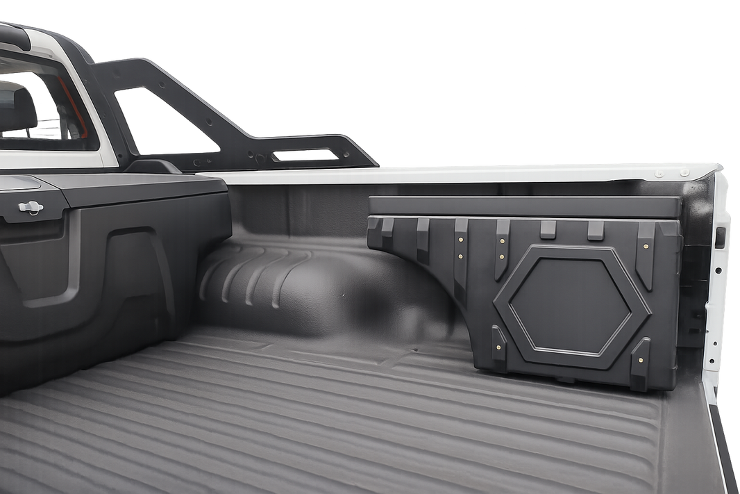 Universal Swing-Out Ute Tub Storage Tool Box Single — view 2