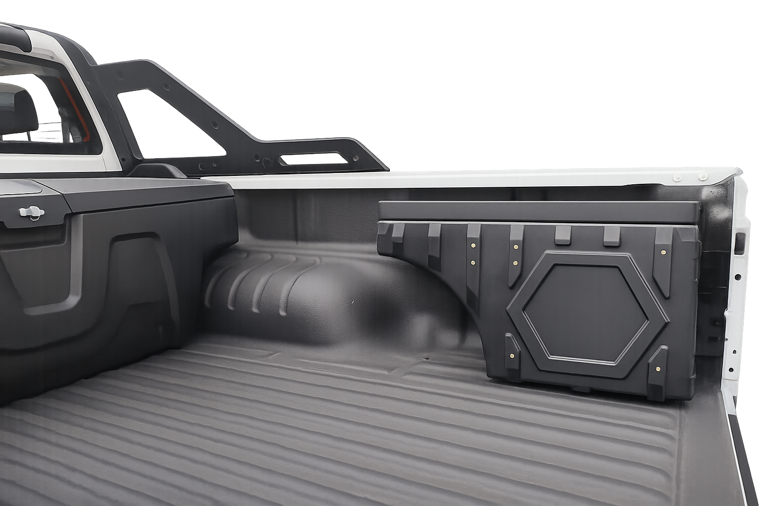 Universal Swing-Out Ute Tub Storage Tool Box Single — view 2