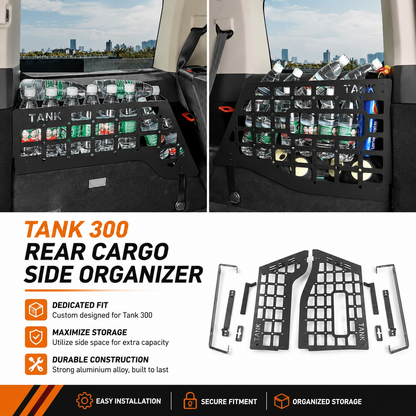 GWM Tank 300 Boot Side Shelves — view 3