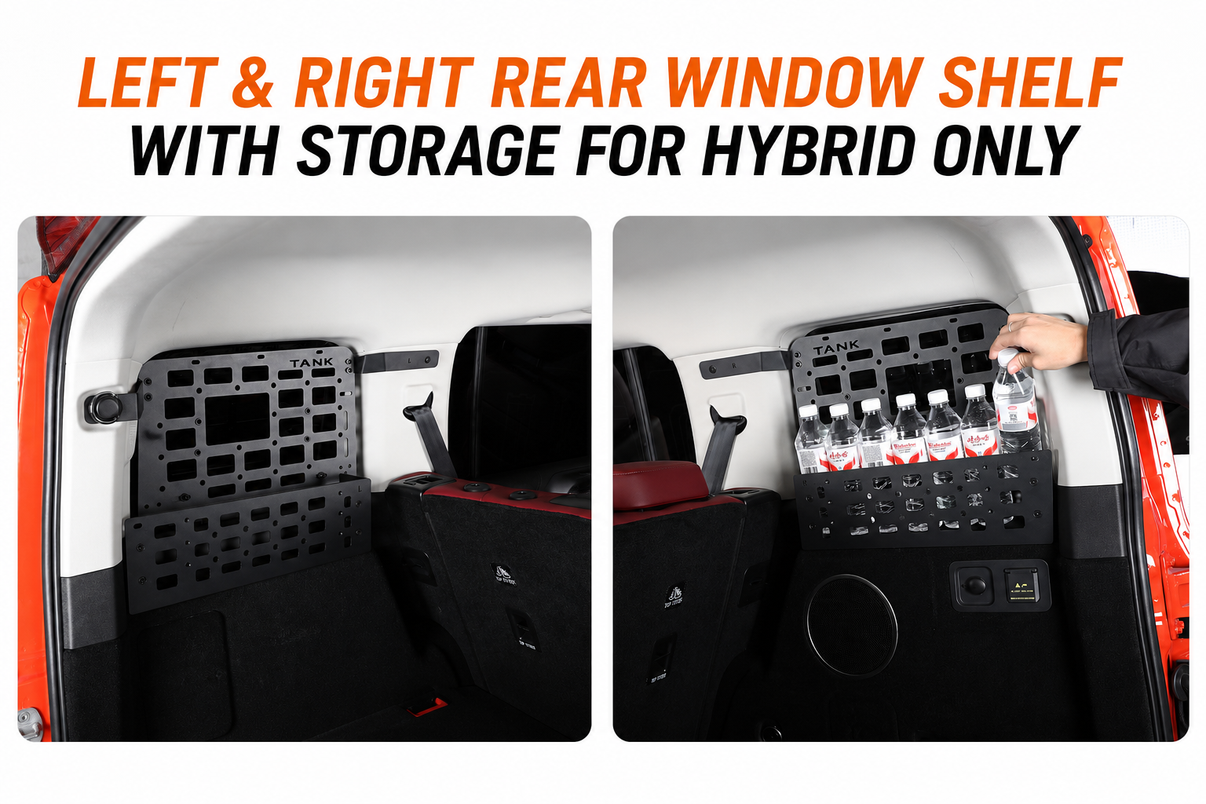 GWM Tank 300 Boot Side Shelves — view 4