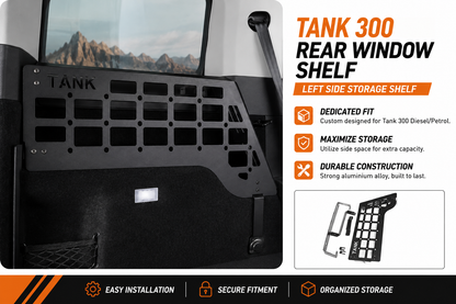 GWM Tank 300 Boot Side Shelves — view 6