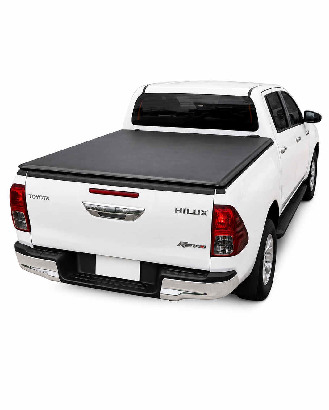 Soft Roll-Up Tonneau Cover To Suit Toyota HiLux 2015-2026 Dual Cab — Clamp-On Ute Tub Cover