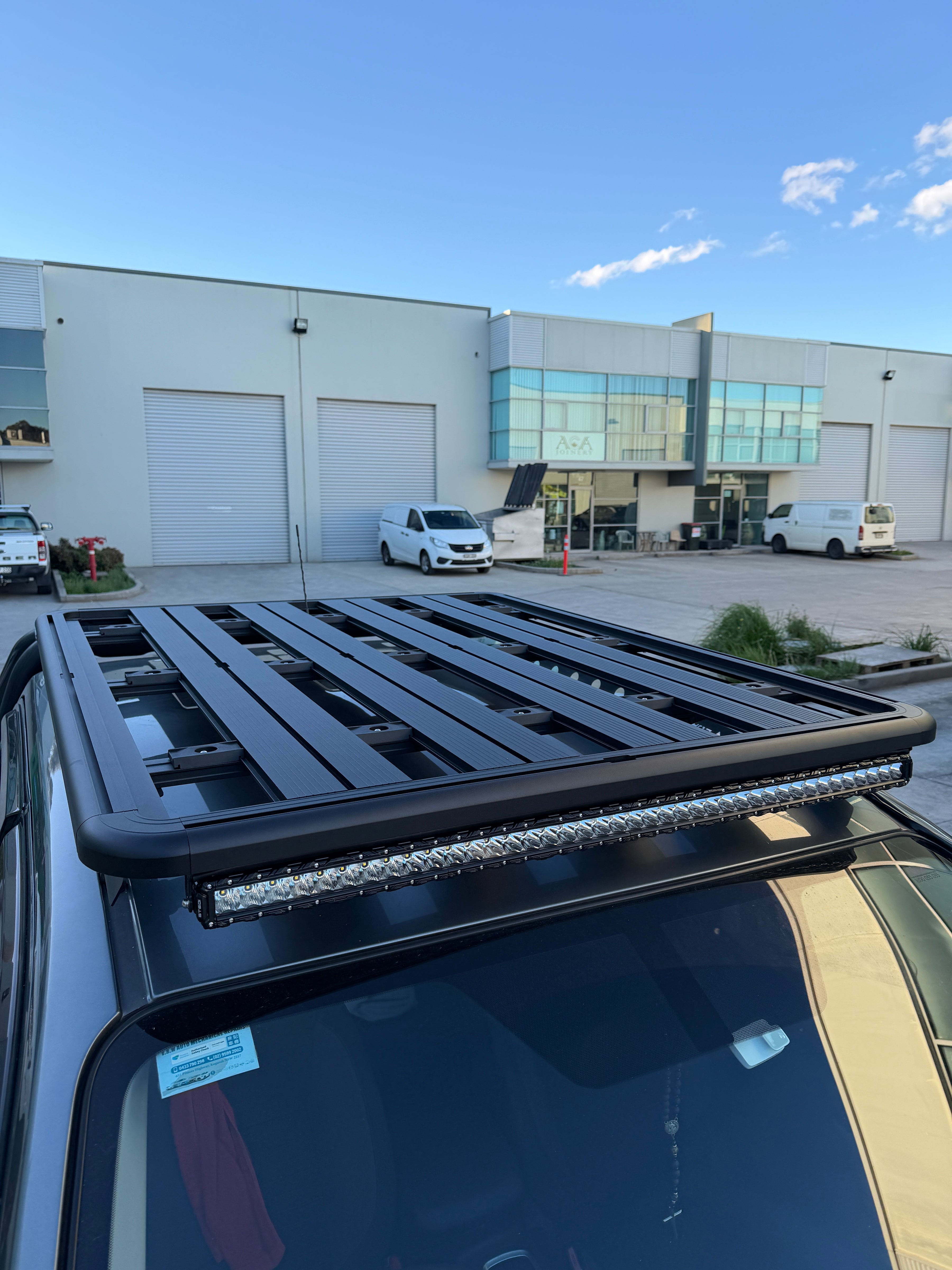 1500x1250mm Aluminum Roof Rack Platform for Nissan Navara NP300 D23 2015-2026 Dual Cab — view 6