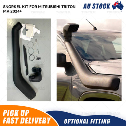 4WD Raised Air Intake Snorkel Kit for Mitsubishi Triton MV 2024-2026