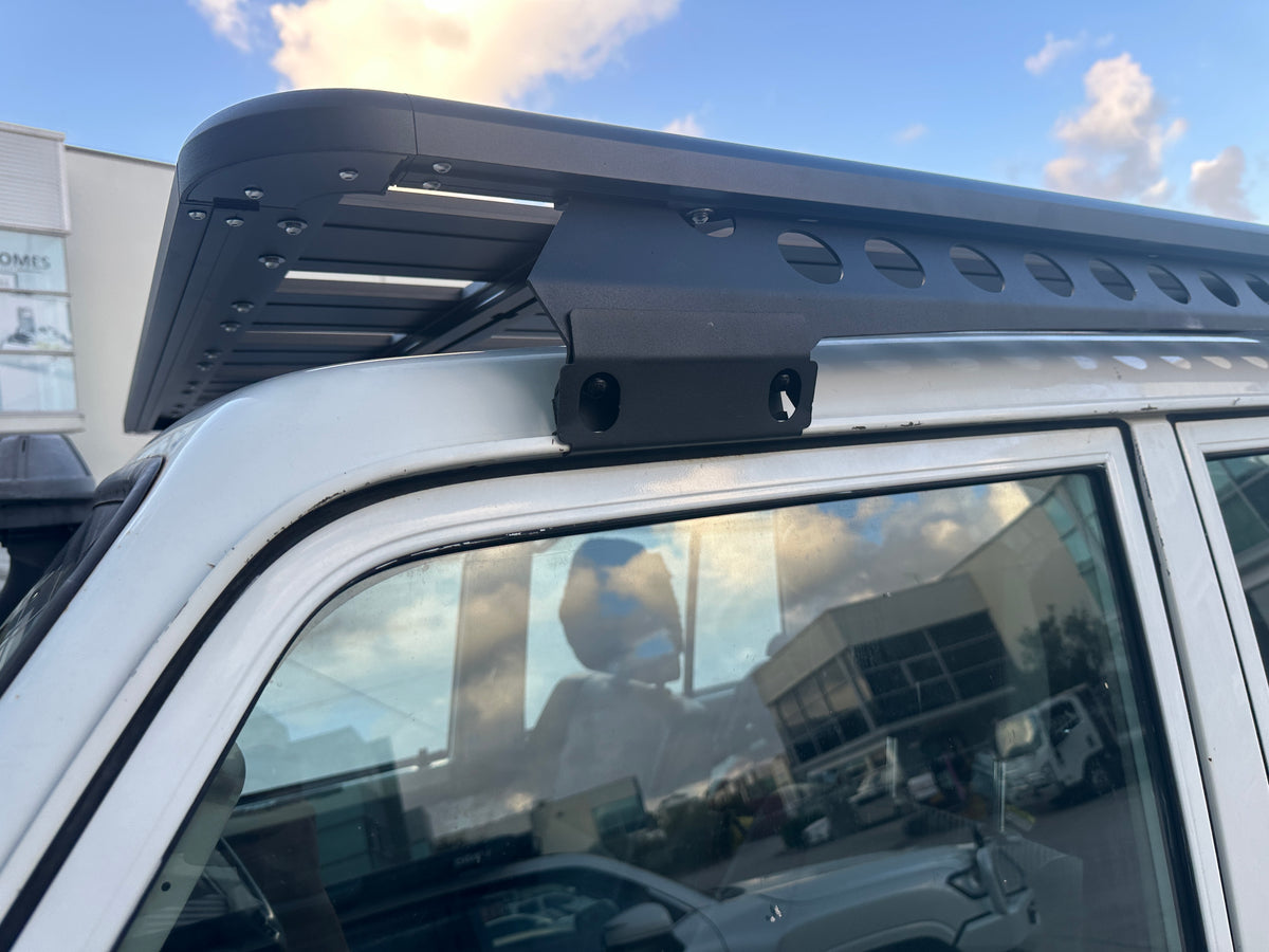 1600x1350mm Aluminum Roof Rack with Backbone to suit Toyota LandCruiser LC79 Series Double Cab 2007-Current — view 6
