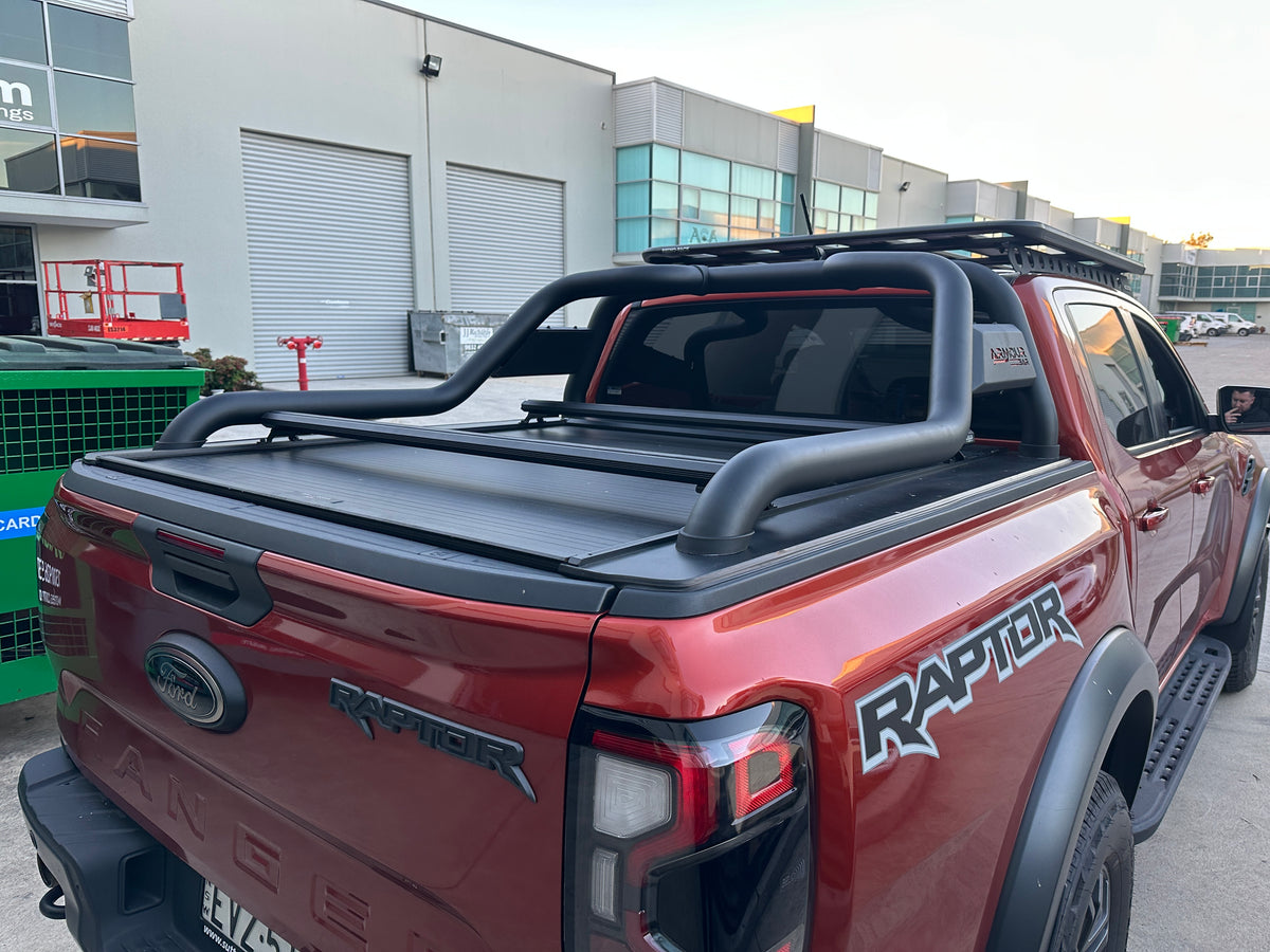 HSP Armour Bar UTE Sports Bar Rear Roll Bar Matt Black — view 3