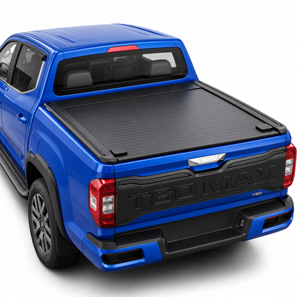 Dual Lock Manual Roller Shutter Tonneau Cover — To Suit LDV T60 Dual Cab | Aluminium Retractable Ute Tub Cover