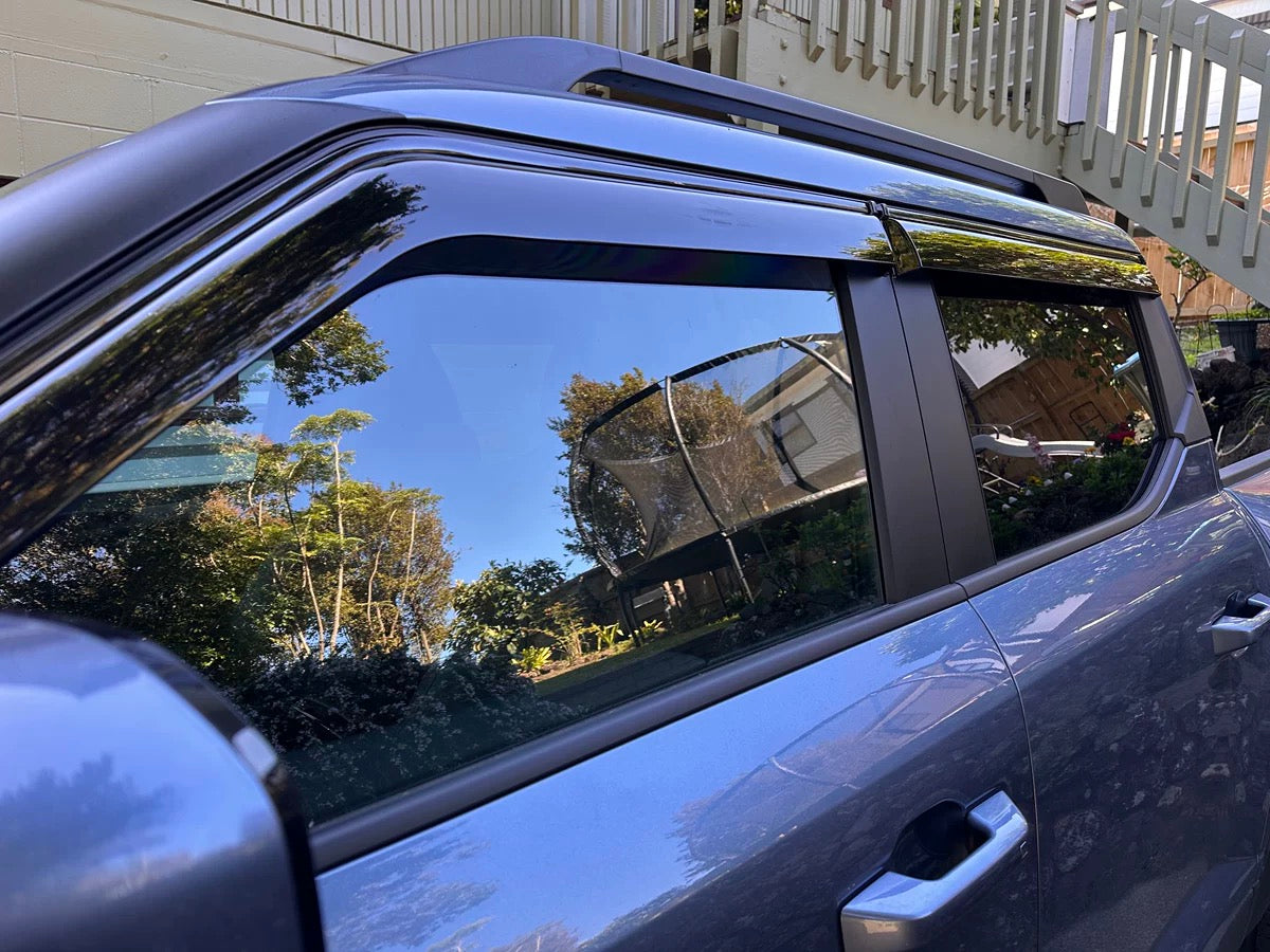 Weathershield Set with Optional Black or Silver Trim For 2025 BYD Shark 6