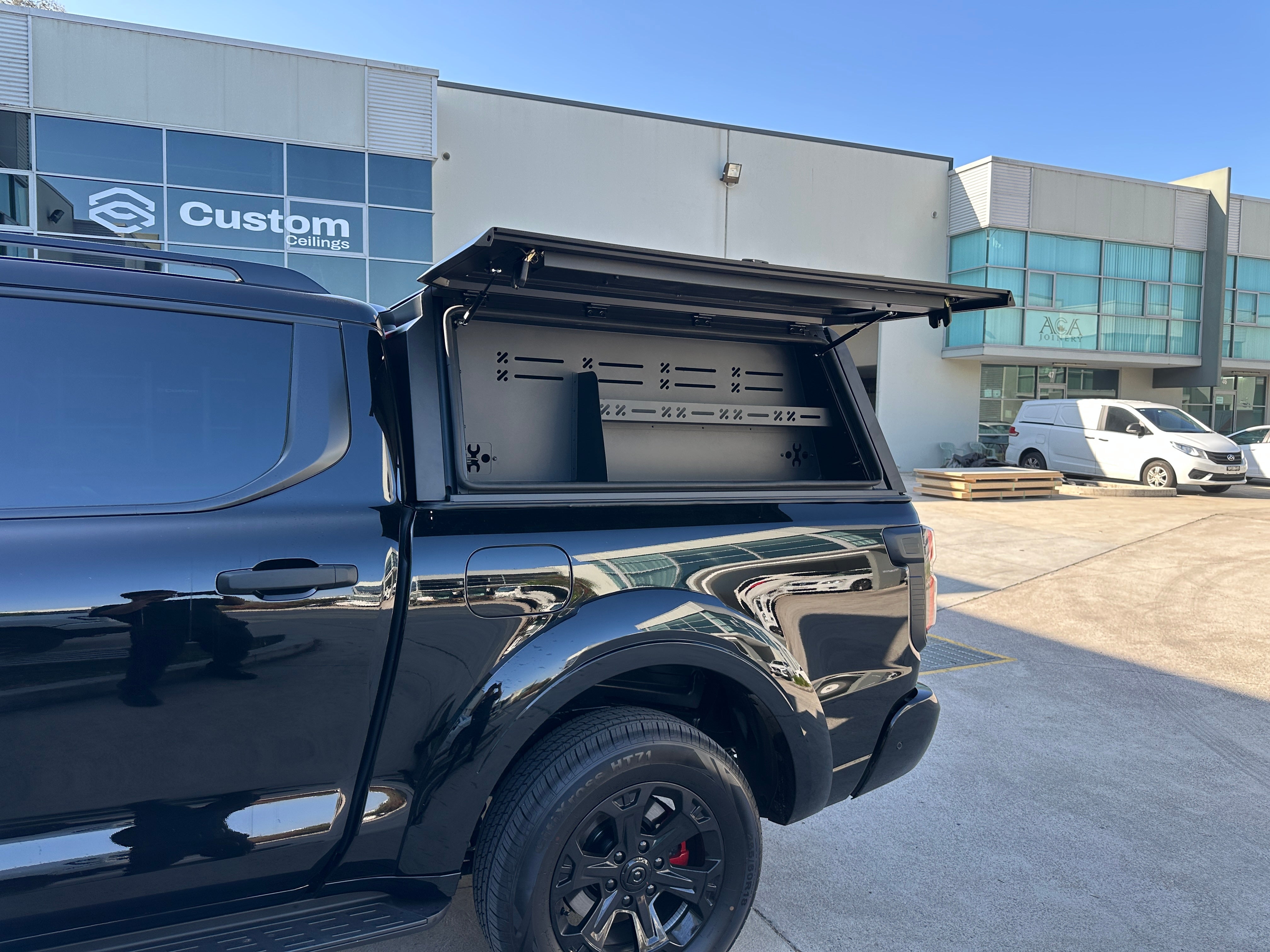 Heavy Duty Aluminum Canopy with Side Storage For GWM CANNON ALPHA 2024-2025