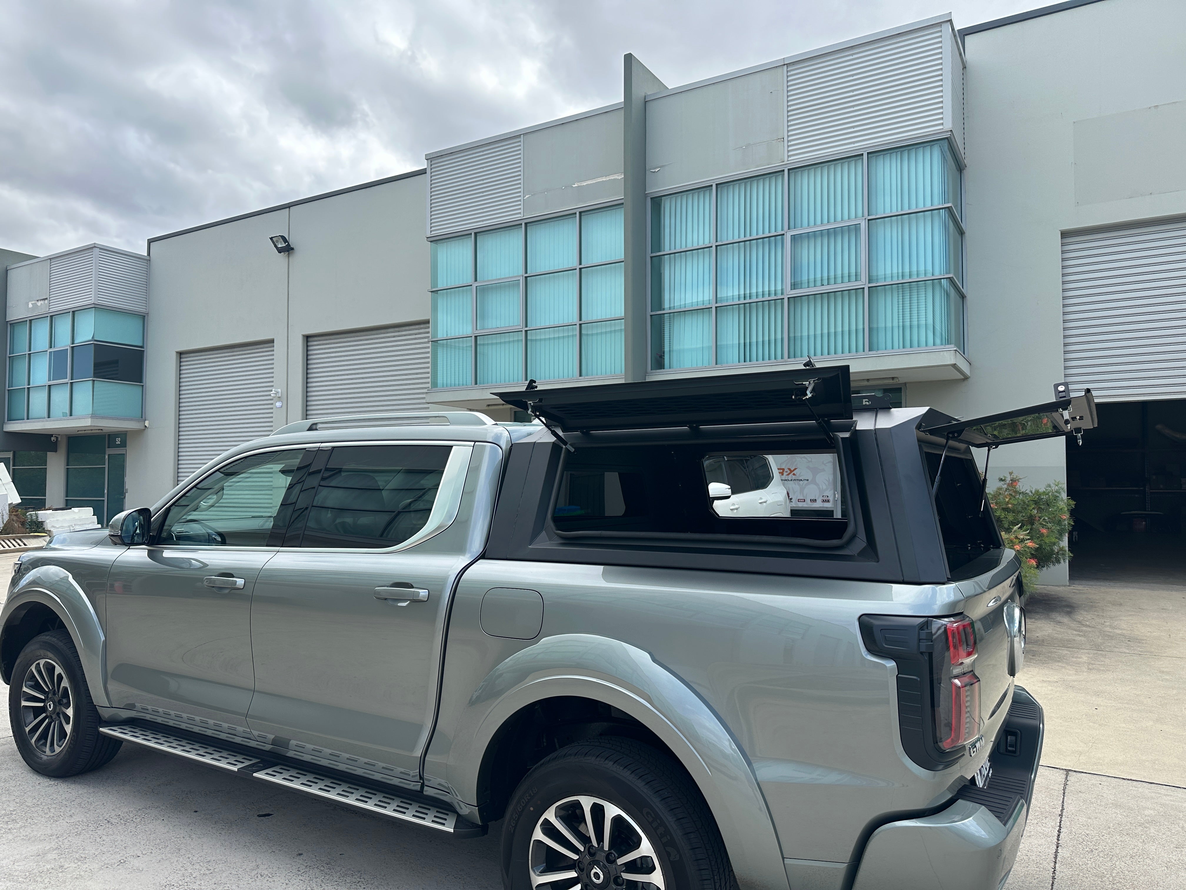 Solid Aluminum Canopy For GWM CANNON ALPHA 2024-2025