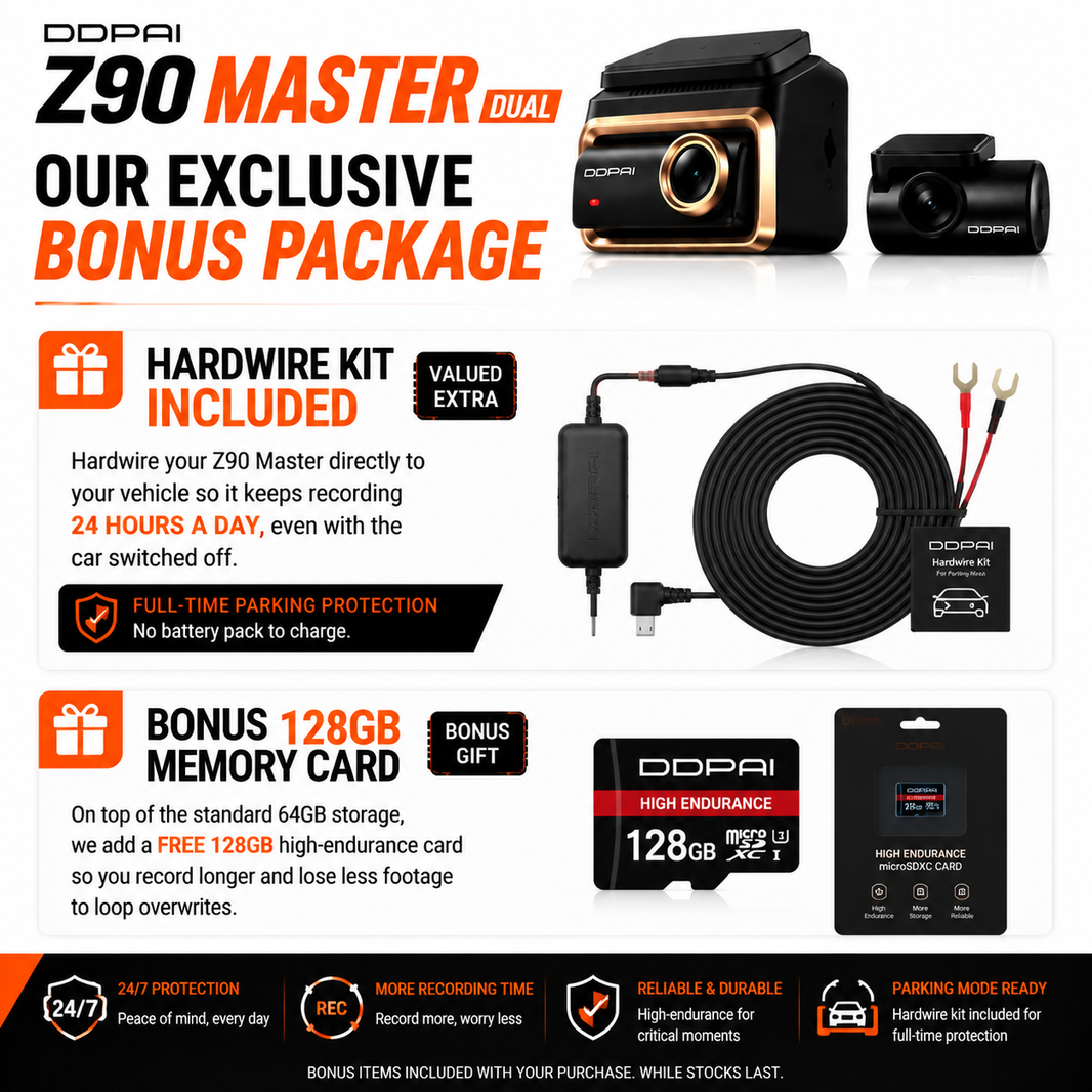 DDPai Z90 Master 4K Dual Dash Cam — view 2