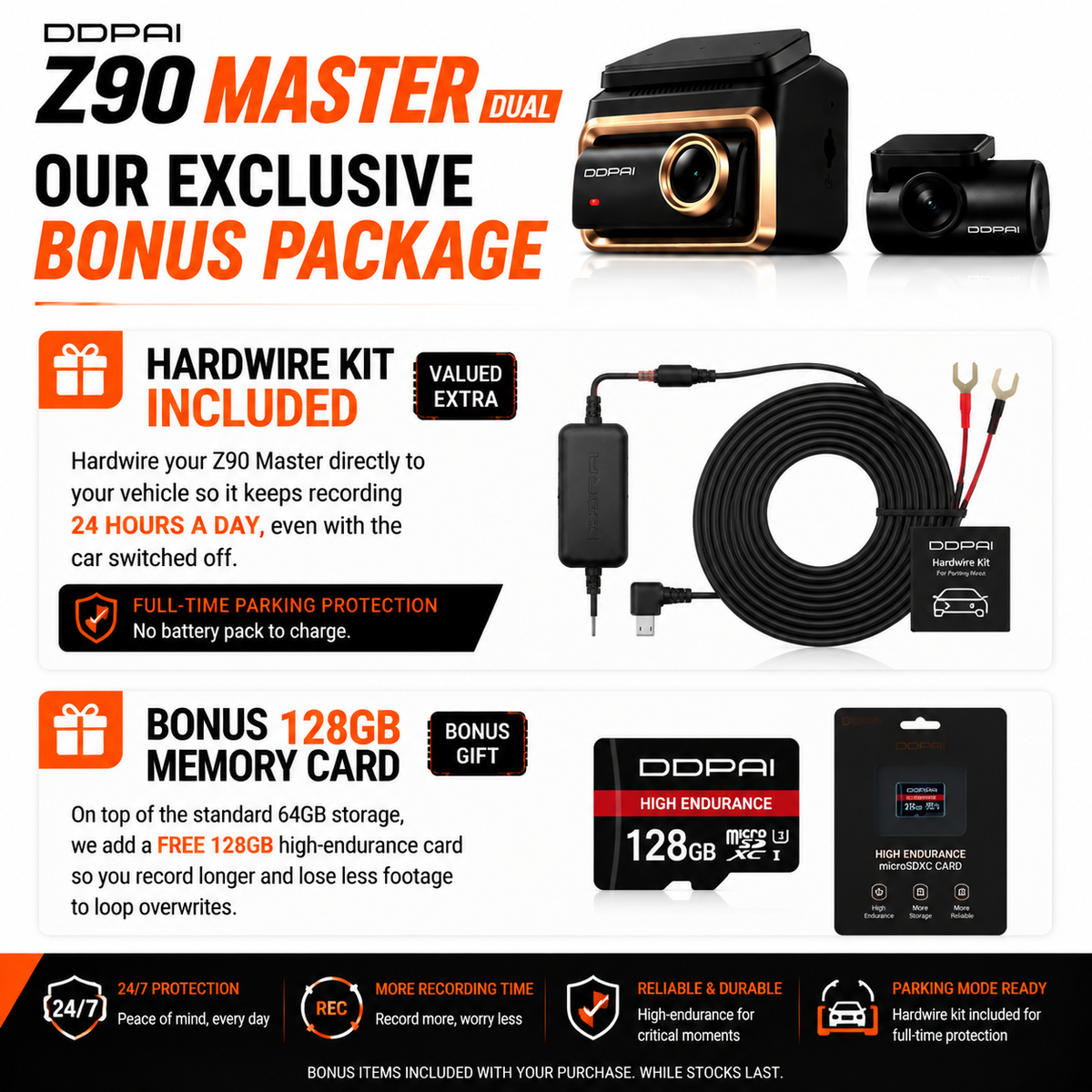 DDPai Z90 Master 4K Dual Dash Cam — view 2