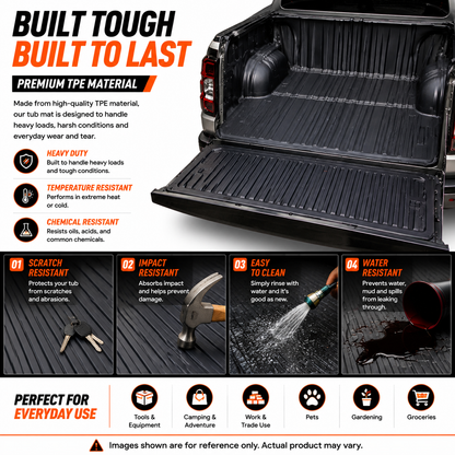 TIGER-X tub liner & mat