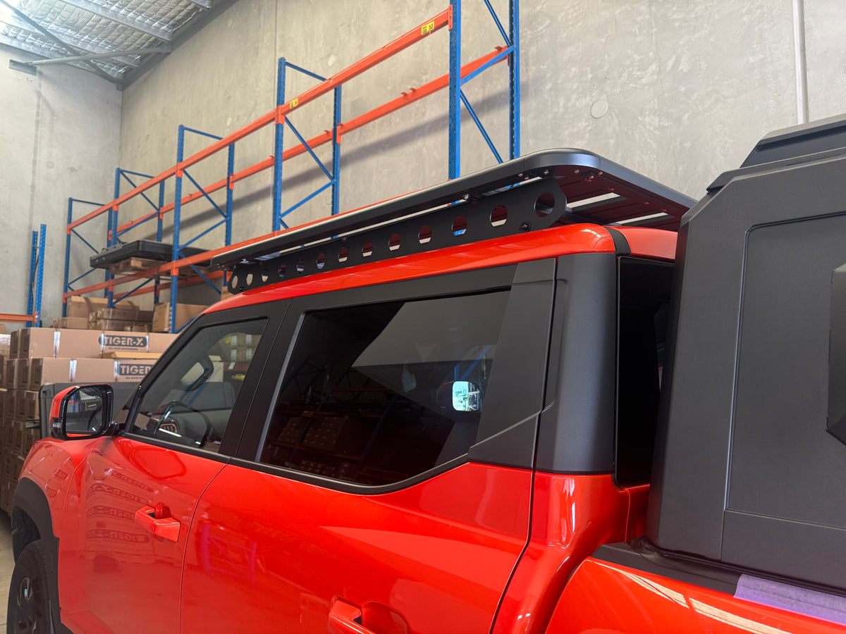 T-Xplorer Aluminium Roof Rack Platform to Suit BYD Shark 6 2025+ Dual Cab — view 8