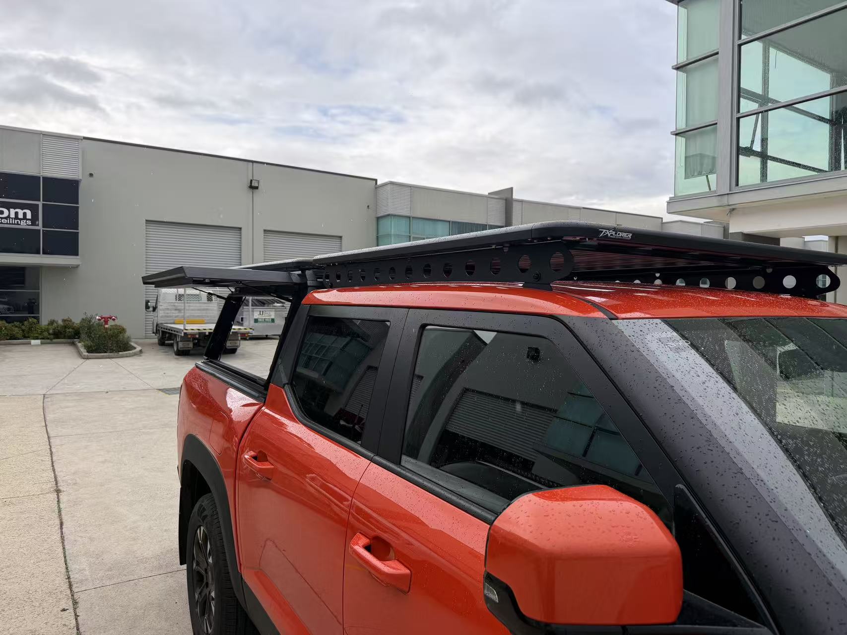 T-Xplorer Aluminium Roof Rack Platform to Suit BYD Shark 6 2025+ Dual Cab — view 4