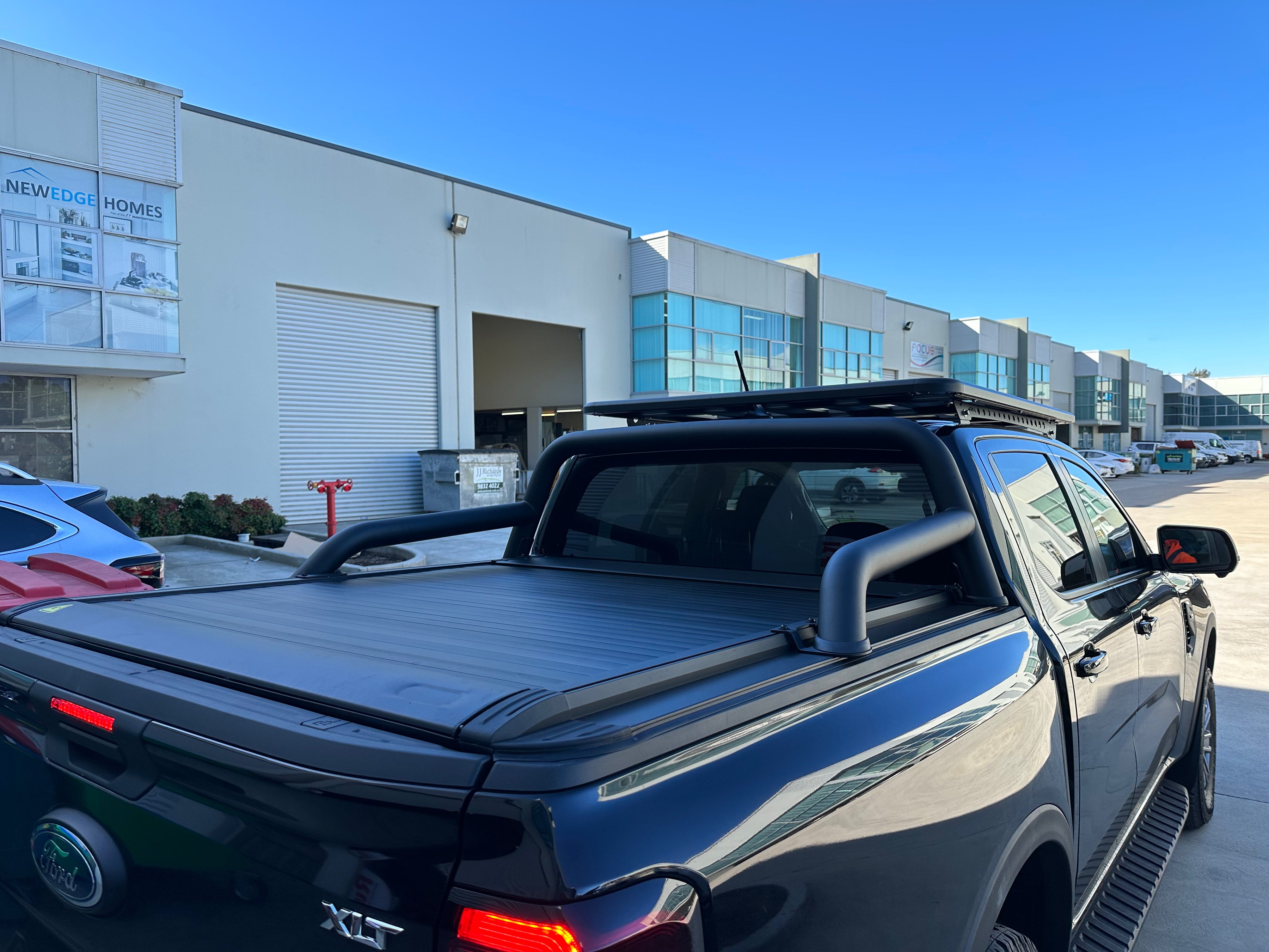 Upgraded Electric Roller Shutter Tonneau Cover for Ford Ranger Raptor Next Gen 2022-2026 — view 2
