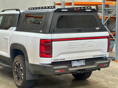 Solid Aluminum Canopy with Dual Sliding Lift-Up Windows For 2025 BYD Shark 6