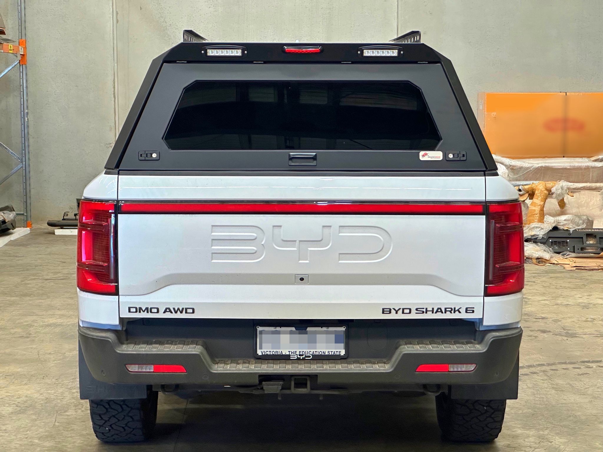 Solid Aluminum Canopy with Dual Sliding Lift-Up Windows For 2025 BYD Shark 6