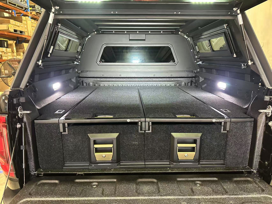 Heavy Duty Tool Box Dual Drawer System for 2025 BYD Shark 6
