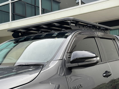 1500x1250mm Aluminum Flat Rack Roof Platform To Suit Toyota HiLux Dual Cab 2005-2026 T-Xplorer Rack — view 3