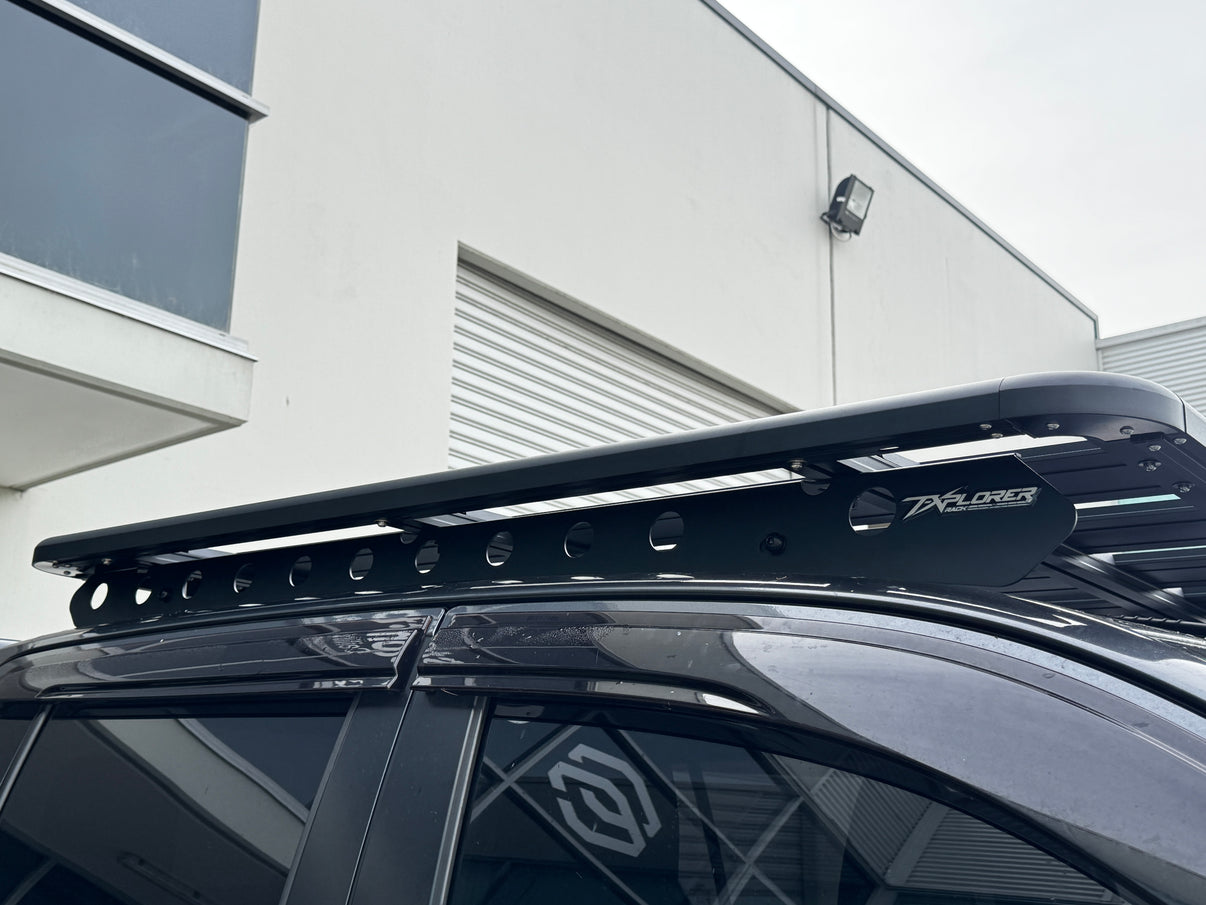1500x1250mm Aluminum Flat Rack Roof Platform To Suit Toyota HiLux Dual Cab 2005-2026 T-Xplorer Rack — view 7