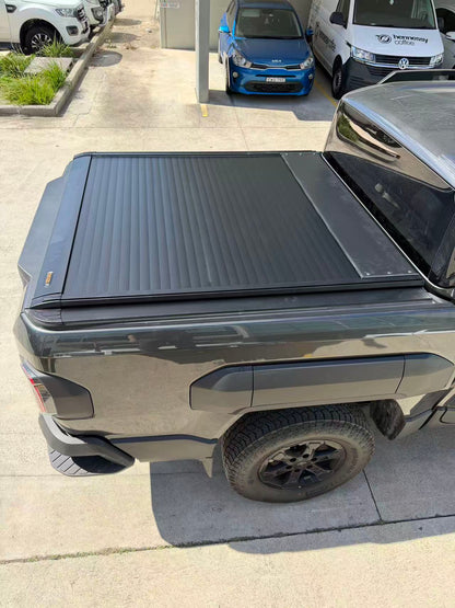 Upgraded Electric Roller Shutter Tonneau Cover for Kia Tasman 2025-2026 — Aluminium Ute Tub Cover