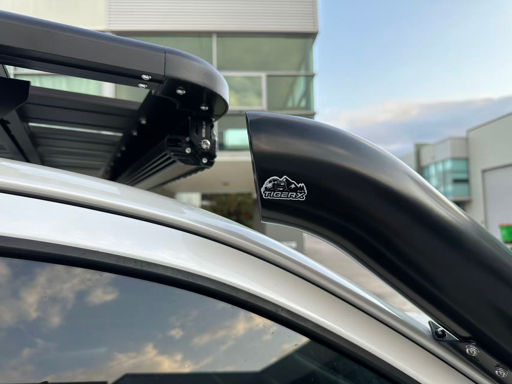 Black Stainless Steel Snorkel Kit For TOYOTA HILUX N80 2015-2025