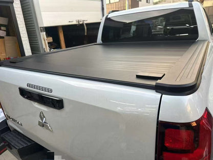 Dual Lock Manual Roller Shutter Tonneau Cover — To Suit Mitsubishi Triton GLX, GLS & GLX-R Dual Cab 2024-2026 | Aluminium Retractable Ute Tub Cover