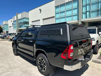 TIGER-X touring-ready aluminium ute canopy for Toyota Hilux