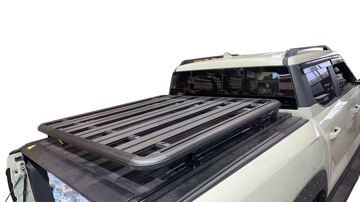 Aluminum Lift-Up Tub Rack Load Carrying Platform For All UTEs with Roller Cover