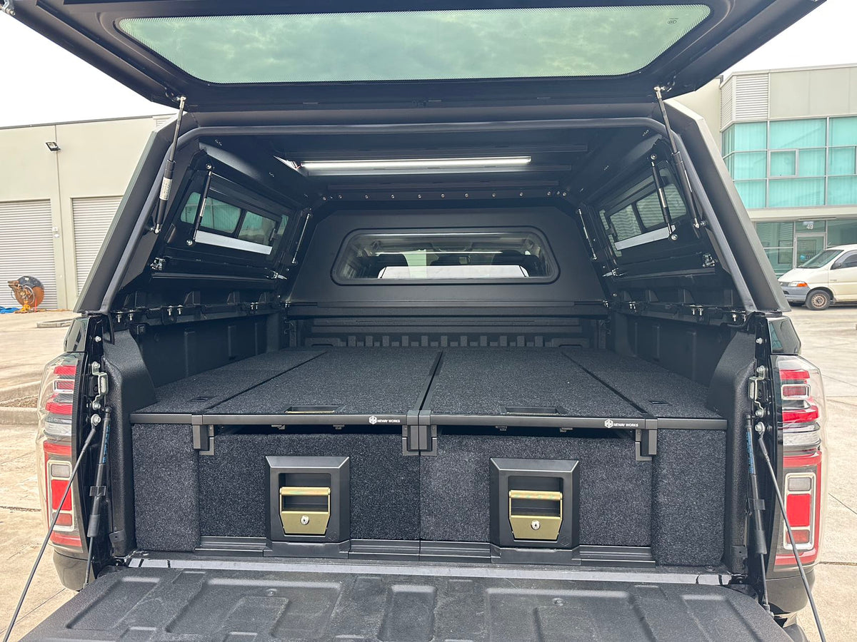 Heavy Duty Tool Box Dual Drawer System for 2025 BYD Shark 6 — view 14