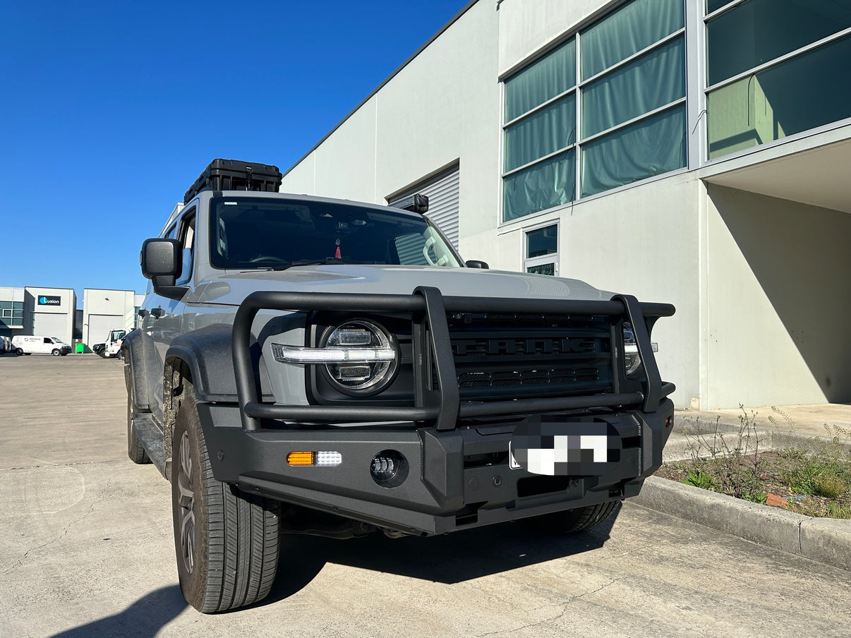 Steel Front Bullbar Winch Compatible For GWM Tank 300 2023-2026 — view 4