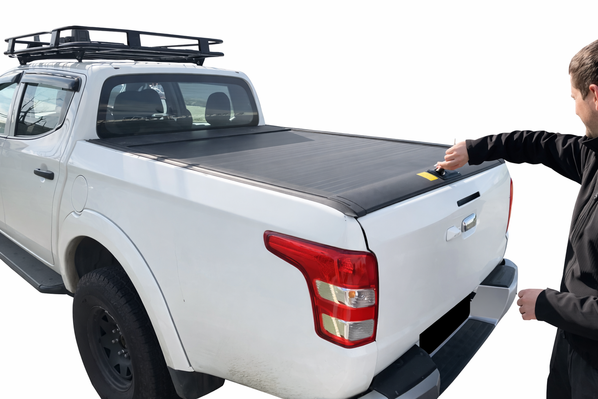 Manual Roller Shutter Tonneau Cover for Mitsubishi Triton MQ MR 2015-2023 — view 2
