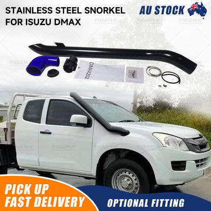 Premium 304 Stainless Steel Snorkel Kit for Isuzu D-Max 2020+ / MUX 2021+