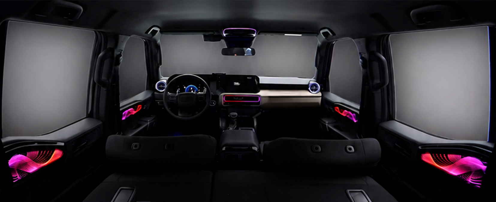 Dynamic Ambient Lighting Kit to suit Toyota Prado LC250 (2024–2026)