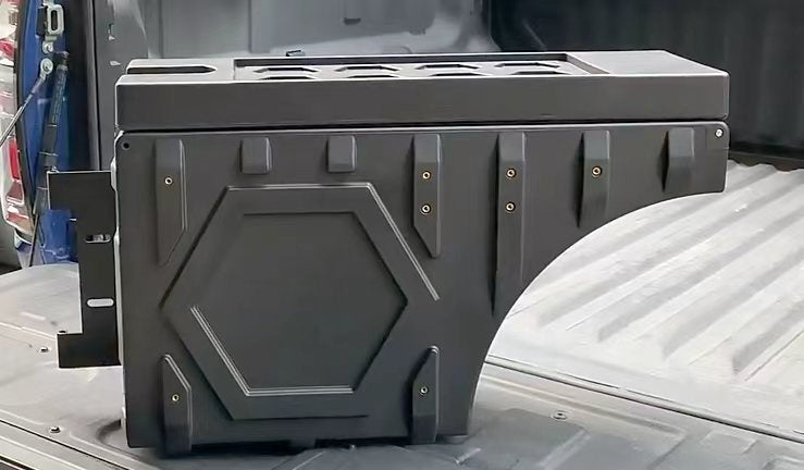 Universal Swing-Out Ute Tub Storage Tool Box Single — view 3
