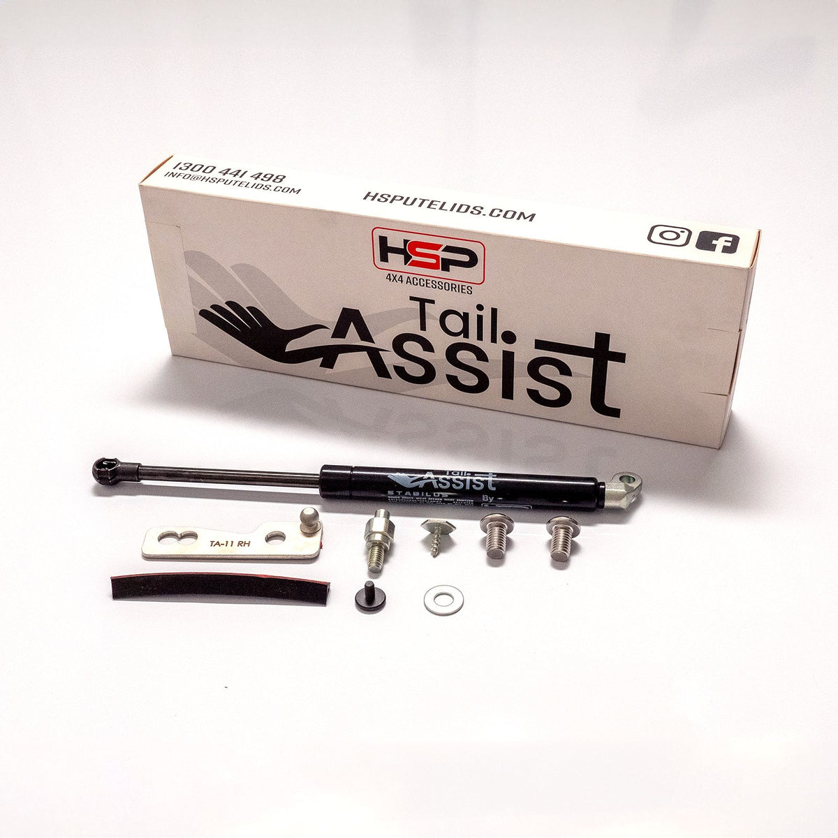 HSP Tailgate Assist Strut Kit For Ford Ranger PX/ Raptor 2011-2022 — view 3