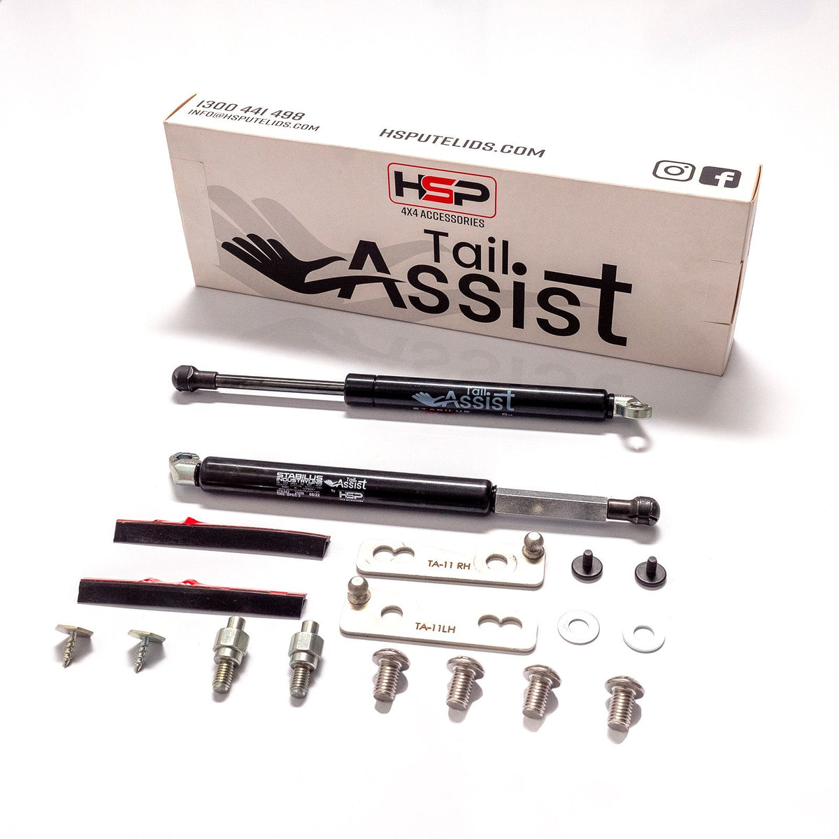HSP Tailgate Assist Strut Kit For Ford Ranger PX/ Raptor 2011-2022 — view 2