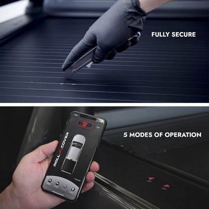 HSP Electric Roller Cover for Isuzu D-Max Dual Cab 2020-2026 — detail view