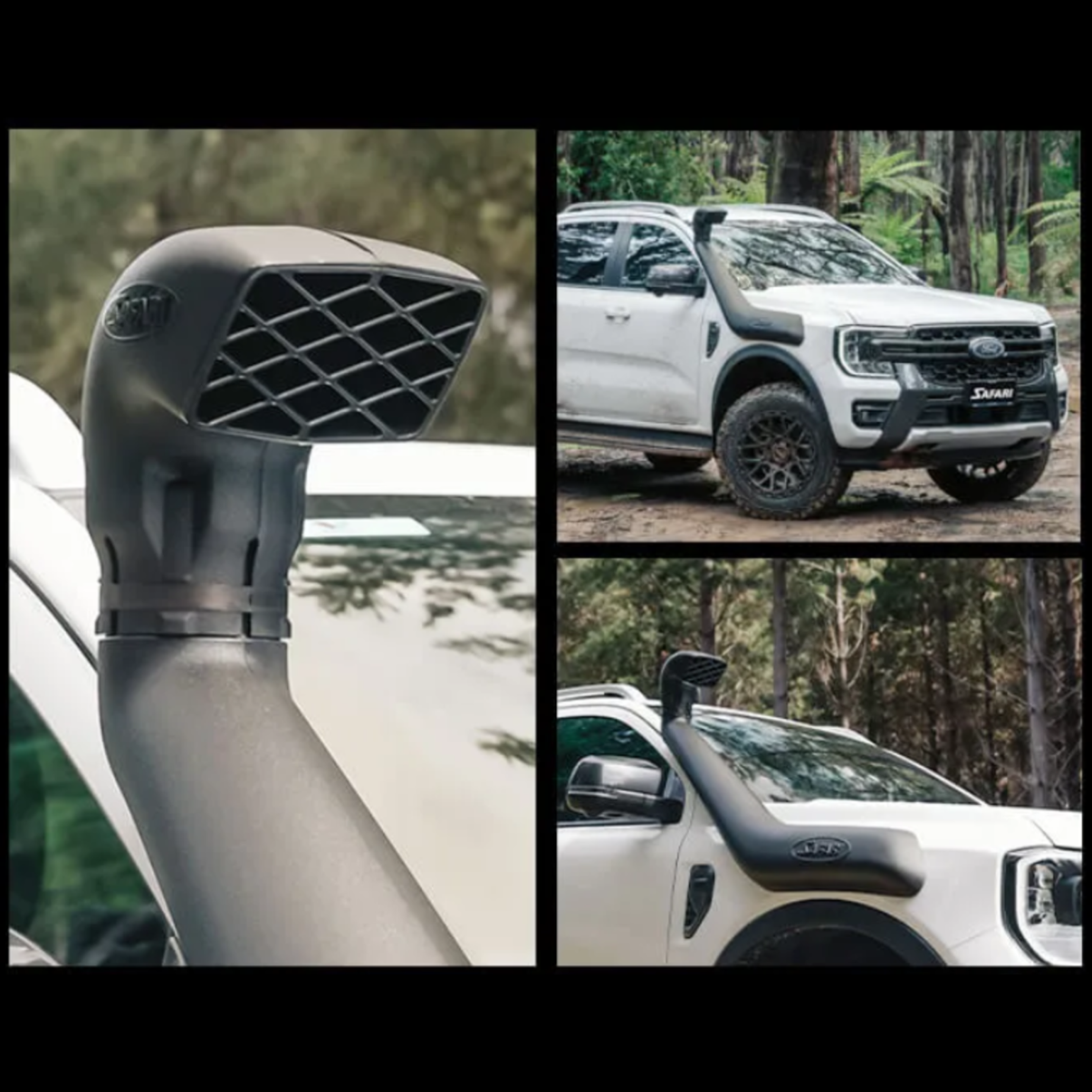 V-Spec Safari Snorkel for Next Gen Ford Ranger & Everest All Engines (06/2022 - on) — view 2
